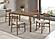 Parkridge 5-piece 59-inch Wood Dining Set Natural Walnut by Coaster