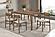 Parkridge Dining Side Chair Natural Walnut (Set of 2) by Coaster