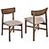 Parkridge Dining Side Chair Natural Walnut (Set of 2) by Coaster