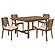 Crestmore 5-piece Rectangular Dining Table Set Walnut by Coaster