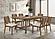 Crestmore 7-piece Rectangular Dining Table Set Walnut by Coaster