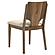 Crestmore Dining Chair Upholstered Seat Walnut (Set of 2) by Coaster