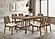 Crestmore Dining Chair Upholstered Seat Walnut (Set of 2) by Coaster