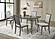 Onslow 5-piece 59-inch Rectangular Dining Set Dark Brown by Coaster