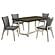 Biloxi 5-piece 71-inch Rectangular Dining Set Greyish Brown by Coaster
