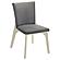 Biloxi Upholstered Dining Side Chair Grey (Set of 2) by Coaster