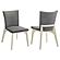 Biloxi Upholstered Dining Side Chair Grey (Set of 2) by Coaster