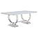 Antoine 7-piece Rectangular Dining Set Chrome and Grey by Coaster