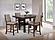 Patterson 5-piece Counter Height Dining Set Mango Oak by Coaster