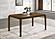 Almonte 59-inch Rectangular Wood Dining Table Dark Brown by Coaster