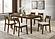 Almonte 59-inch Rectangular Wood Dining Table Dark Brown by Coaster