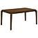 Almonte 59-inch Rectangular Wood Dining Table Dark Brown by Coaster