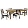 Arini 5-piece Extension Leaf Dining Table Set Black by Coaster