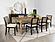 Arini 7-piece Extension Leaf Dining Table Set Black by Coaster
