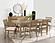 Arini 7-piece Extension Leaf Dining Table Set Sand Wash by Coaster