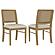 Arini Rattan Cane Dining Side Chair Sand Wash (Set of 2) by Coaster