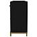Arini 2-Drawer Cane Door Dining Sideboard Server Black by Coaster