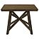 Canfield 47-inch Square Counter Height Dining Table Brown by Coaster