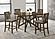 Canfield Counter Height Dining Side Chair Brown (Set of 2) by Coaster