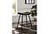 Bayu Leather Upholstered Saddle Seat Backless Counter Height Stool Antique Espresso and Black (Set of 2) by Coaster