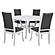 Judd 5-piece 54-inch Round Wood Dining Table Set Pearl White by Coaster