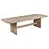 Kailani 10-piece Wood Dining Set w/Sideboard Beige Oak by Coaster