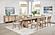 Kailani 10-piece Wood Dining Set w/Sideboard Beige Oak by Coaster