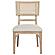Kailani Rattan Cane Dining Side Chair Beige Oak (Set of 2) by Coaster