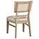 Kailani Rattan Cane Dining Side Chair Beige Oak (Set of 2) by Coaster