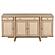 Kailani 4-Door Cane Sideboard Buffet Cabinet Beige Oak by Coaster