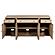 Kailani 4-Door Cane Sideboard Buffet Cabinet Beige Oak by Coaster