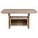 Kailani Cane Counter Height Storage Dining Table Beige Oak by Coaster