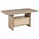Kailani Cane Counter Height Storage Dining Table Beige Oak by Coaster