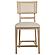Kailani Rattan Cane Counter Side Chair Beige Oak (Set of 2) by Coaster