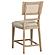 Kailani Rattan Cane Counter Side Chair Beige Oak (Set of 2) by Coaster
