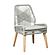 Nakia Woven Back Side Chairs Grey (Set of 2) by Coaster