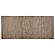 Brockway Trestle Dining Table Barley Brown by Coaster