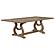 Brockway Rectangular Trestle Dining Set (Dining Table, 4 Chairs) Light by Coaster