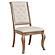 Brockway Rectangular Trestle Dining Set (Dining Table, 6 Chairs) Light by Coaster