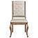 Brockway Rectangular Trestle Dining Set (Dining Table, 6 Chairs) Light by Coaster