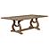 Brockway Trestle Dining Table Barley Brown by Coaster