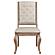 Brockway Tufted Side Chairs Cream and Barley Brown (Set of 2) by Coaster