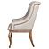Brockway Tufted Arm Chairs Cream and Barley Brown (Set of 2) by Coaster