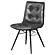 Aiken Tufted Dining Chairs Charcoal (Set of 4) by Coaster