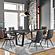 Aiken Tufted Dining Chairs Charcoal (Set of 4) by Coaster