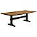 Bexley 6-Piece Rectangular Live Edge Dining Set Natural Honey and Espresso by Coaster