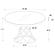Irene Round Glass Top Dining Table White and Chrome by Coaster