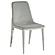 Irene Upholstered Side Chairs Light Grey and Chrome (Set of 4) by Coaster