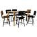 Partridge 7-piece Counter Dining Set Espresso and Camel by Coaster