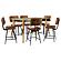 Partridge 7-piece Counter Dining Set Sheesham and Camel by Coaster